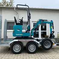 Изображение мини 2 Мини-экскаватор SUNWARD SWE08B 