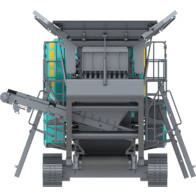 Изображение мини 3 Щековая дробильная установка SUNWARD SP127JE 