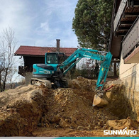 Изображение мини 1 Компактный экскаватор SUNWARD SWE90UF 