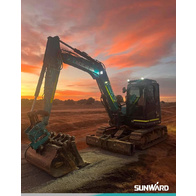Изображение мини 3 Компактный экскаватор SUNWARD SWE90UF 